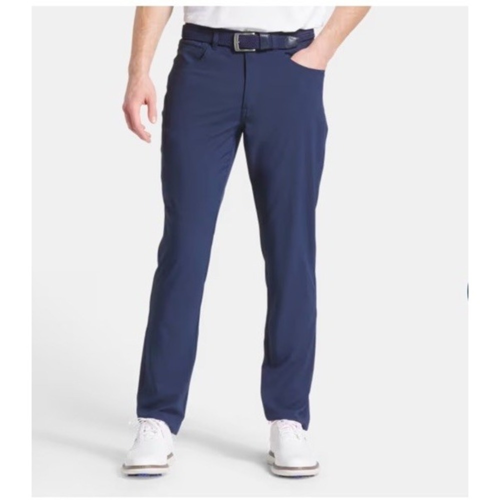 Footjoy Pants Mens 36x29 Blue Athletic Fit Navy Blue Performance‎ Stretch Golf